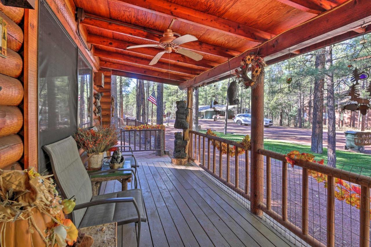 Rustic Lakeside Cabin - Family And Pet Friendly! Pinetop-Lakeside Dış mekan fotoğraf